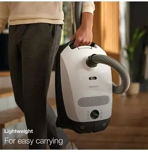 Miele Classic C1 Flex Vacuum Cleaner, Lotus White