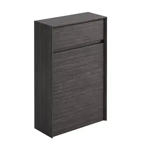 Matterhorn Dark Oak Back to Wall Toilet WC Unit (W)500mm (H)790mm