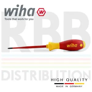 Wiha Screwdriver Square Scrulox Robertson 1000v Electrician VDE SlimFix 35505