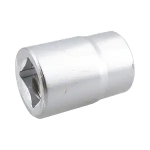 23mm 3/4" Drive Socket 12 Sided 50mm HGV Satin Finish Chrome Vanadium Steel