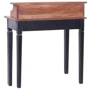 Berkfield Writing Desk with Drawers 90x50x101 cm Solid Reclaimed Wood