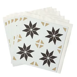 d-c-fix Vivid Stars Self Adhesive Vinyl Wall Tiles Pack of 6 (0.56sqm)