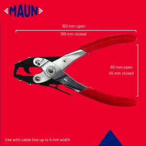 Maun Cable Tie Installation Plier 160 mm