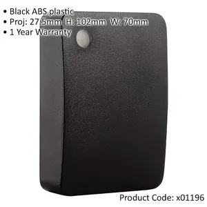 Wall Mounted IP44 Outdoor Twilight Photocell Detector Light Switch Black