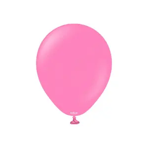 Kalisan Latex Standard Balloons (Pack of 100) Queen Pink (One Size)