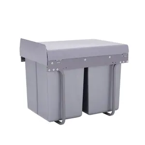 Shel 40 Litre Pull Out/Under Counter Rubbish Bin