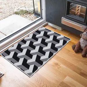 Akuji Non-Slip Indoor Outdoor Door Mat Rectangle 160 x 220 cm