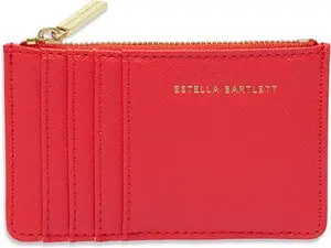 Personalised Coral Card Purse | Includes Embossing | Womens | Engravers Guild