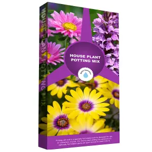 House Plant Potting Mix Compost 50 Litres (5 x 10 Litres) Perfect For Indoor House Plants With Seaweed Extract