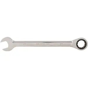 Silverline Fixed Head Ratchet Spanner 589682 Hand Tools 27mm