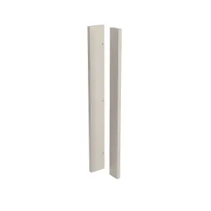 Kitchen Kit Corner Post 720mm Value Slab - Standard Matt Light Grey