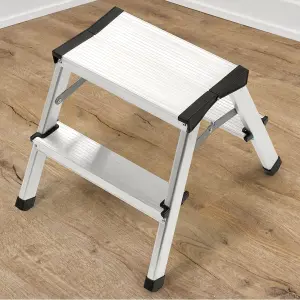 2 Step Portable Folding Step Ladder