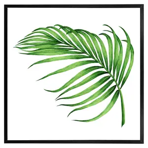 Botanical leaf (Picutre Frame) / 20x20" / Oak