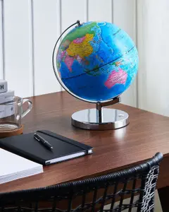 Beliani Traditional Globe LED STANLEY Blue