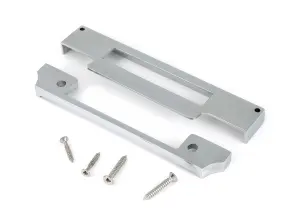 From The Anvil Polished Chrome  1/2" Rebate Kit for Euro Sash Lock