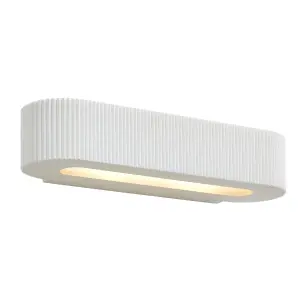 Litecraft Sodhail White Paintable Wall Uplighter