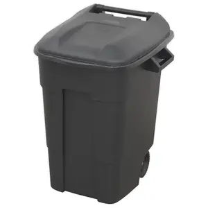 Sealey Refuse/Wheelie Bin 100L - Black BM100