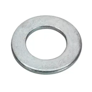 Sealey Flat Washer M20 x 39mm Form C BS 4320 - Pack of 50 Silver FWC2039