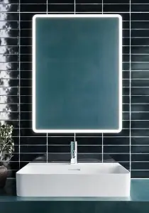 Aquarius Pastel LED Mirror 700 x 500MM