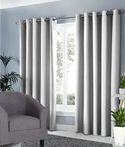 Ring Top Thermal Blackout Curtains - 46x72 Inches