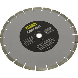 Premium Easy Cut Diamond Blade for Angle Grinders - 300mm Diameter with 20mm Bore