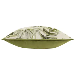 Kielder Forest Sherwood  Printed Velvet Polyester Filled Cushion