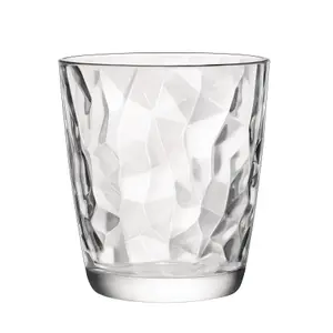 Bormioli Rocco - Diamond Water Glasses - 300ml - Clear - Pack of 6