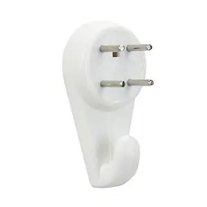 Charles Watson Hard Wall Picture Hook 30mm White Pack of 10