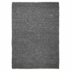 Melrose Savannah 100% Wool Charcoal Medium Area Rug 120/170cm