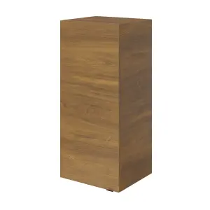 GoodHome Imandra Walnut effect Single Deep Wall cabinet (W)400mm (H)900mm