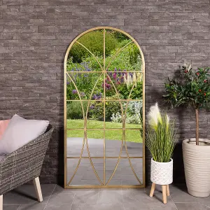 Madrid Arch Garden Mirror Weather Resistant