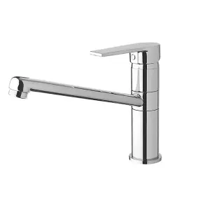 Franke Logos Long Reach Single Lever Swivel Spout Chrome Mixer Kitchen Tap