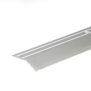 Anodised aluminium door floor bar edge trim threshold ramp 900 x 40mm  A11 silver