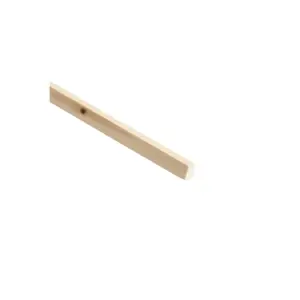 PACK OF 10 (Total 10 Units) - Pine Wedge Glass Bead Mouldings 15mm x 12mm x 2400mm