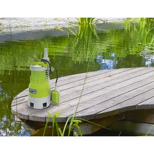 Sealey Submersible Dirty Water Pump Automatic 225 Litres/min 230V Green WPD235P