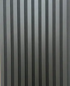 Contemporary Acoustic Decorative Wall Panel KIT Black 2440x600mm