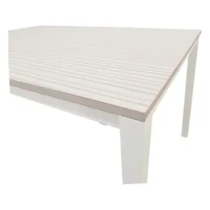 Felecia Extendable Dining Table White