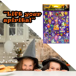 Halloween Stickers Pack of 60 Trick or Treat Party Pack of 60 MultiColour