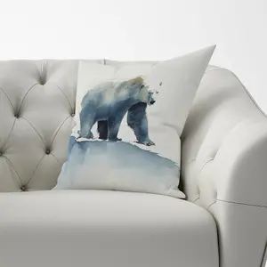 Polar Bear Watercolour Cushions 60cm x 60cm