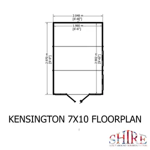 Kensington 10 x 7 Ft. Summerhouse