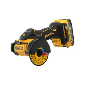 Dewalt DCS438E2T 18v XR Brushless Powerstack Cut Off Circular Saw 76mm + 2xBatt