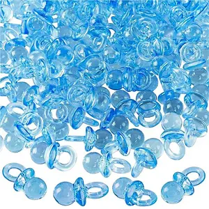 Amscan Mini Plastic Dummy (Pack of 24) Blue (One Size)