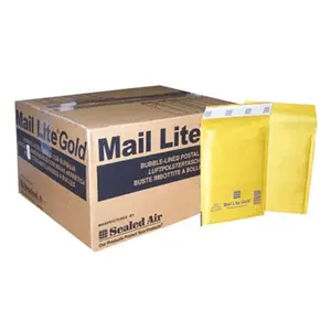 50 x Gold Mail Lite F/3 (220 x 330mm) Padded Postal Bubble Lined Envelopes