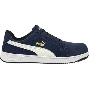 Puma Safety ICONIC Suede Navy Safety Trainer Size 13