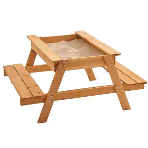 Picnic Table Sandpit - Perfect Outdoor Activity