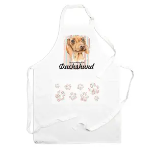 Purely Home Dachshund Apron - Novelty Kitchen Gift for Dog Lovers