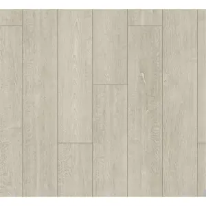 PACK OF 10 (Total 10 Units) - White Oak 12mm Thick Laminate Flooring (14.8m2 Coverage)