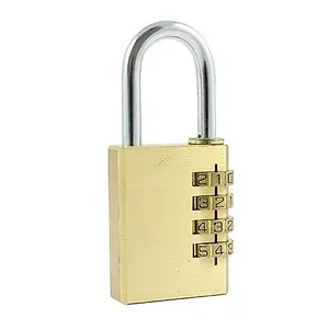 Timco - Brass Combi Padlock (Size 21mm - 1 Each)