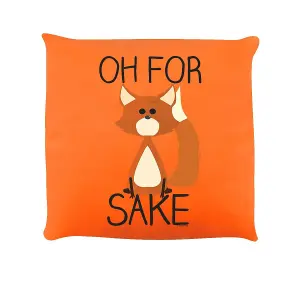 Grindstore Oh For Fox Sake Cushion Orange (One Size)