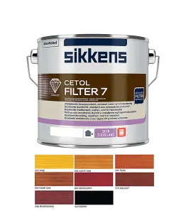 Cetol Filter 7 Plus Translucent Woodstain Dark Oak 2.5 Litre